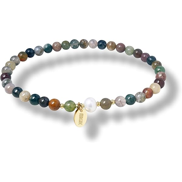 Amazon.com: Morchic 3mm African Aventurine Tiny Beads Bracelet for